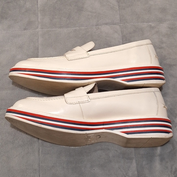 Primadonna Collection White Leather Loafers - Picture 6 of 7